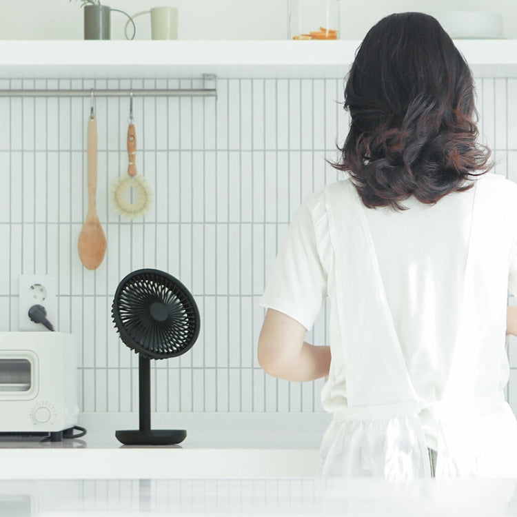 Original Xiaomi Youpin SOLOVE USB Charging Desktop Electric Fan Dormitory Office Mini Fan, with 3 Speed Control(Pink)