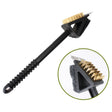 3 in 1 Copper Wire BBQ Grill Brush Long Handle Barbecue Grill Oven Cleaning Brush Cleaner - Cookwares & Tablewares by PMC TechLife | Online Shopping South Africa | PMC TechLife | Buy Now Pay Later Mobicred