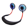 Creative Mini Hanging Neck Type Fan Outdoor LED Fan (Black) - Electric Fans by PMC TechLife | Online Shopping South Africa | PMC TechLife | Buy Now Pay Later Mobicred