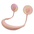 Creative Mini Hanging Neck Type Fan Outdoor LED Fan (Pink) - Electric Fans by PMC TechLife | Online Shopping South Africa | PMC TechLife | Buy Now Pay Later Mobicred