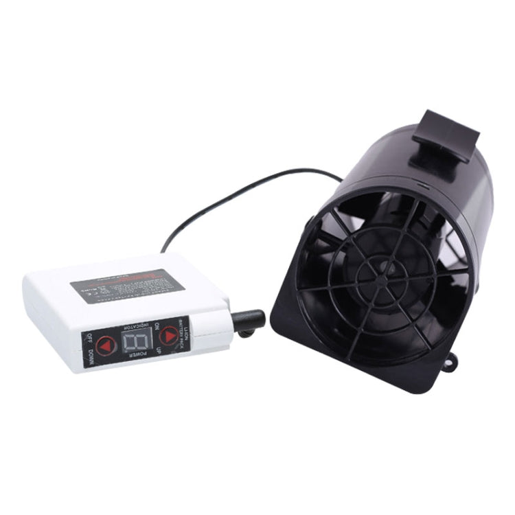 Portable Mini Waist Fan Cooling Fan USB Skin Cooler (Black)