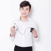 Portable Mini Waist Fan Cooling Fan USB Skin Cooler (Black)