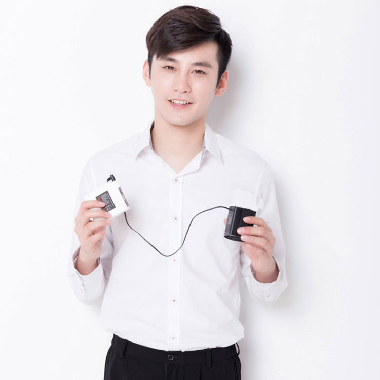 Portable Mini Waist Fan Cooling Fan USB Skin Cooler (Black)
