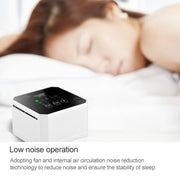 Nobico J008 Air Purifier Home Desktop Negative Ion Mini Purifier(White)