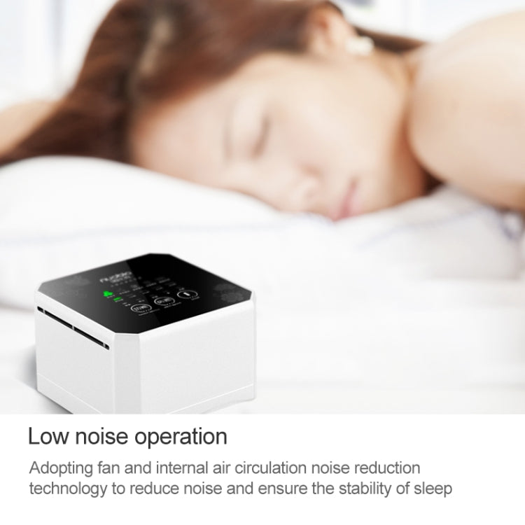 Nobico J008 Air Purifier Home Desktop Negative Ion Mini Purifier(White)