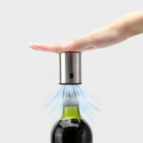 Original Xiaomi Youpin Circle Joy Stainless Steel Vacuum Memory Wine Stopper