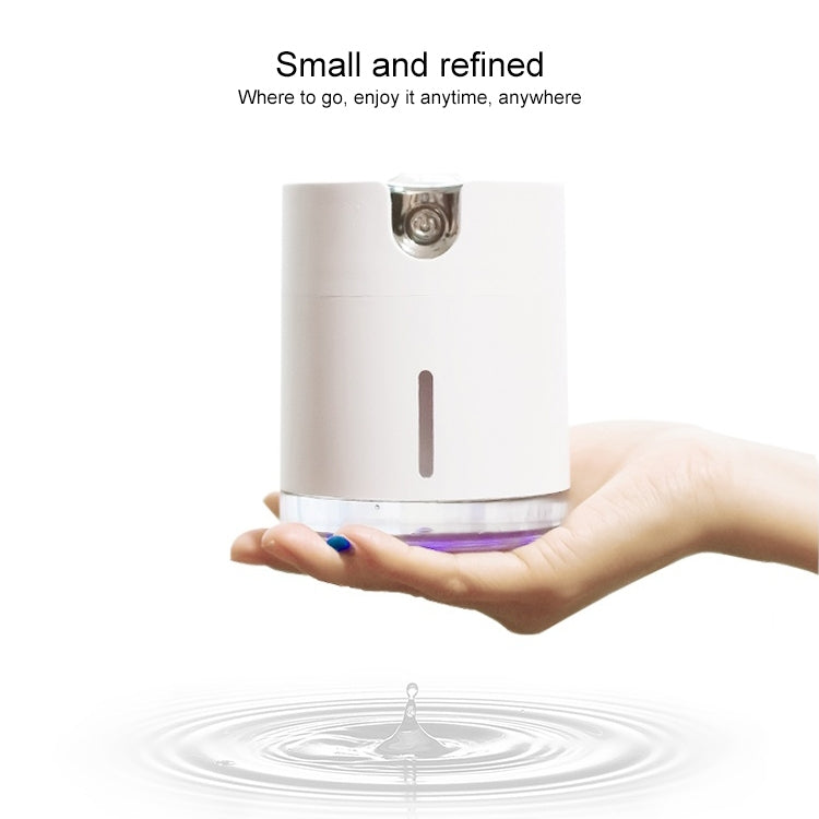 WT-H16 USB Charging Water Pattern Atomizing Humidifier with Colorful Night Lights, Water Tank Capacity: 300mL (Pink)