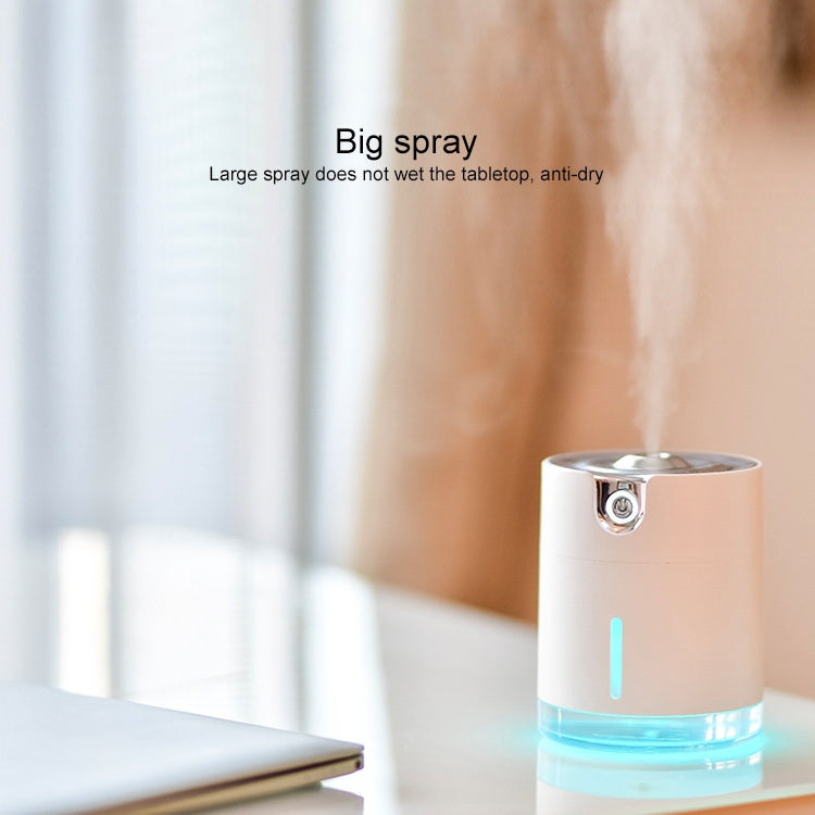 WT-H16 USB Charging Water Pattern Atomizing Humidifier with Colorful Night Lights, Water Tank Capacity: 300mL (Blue)