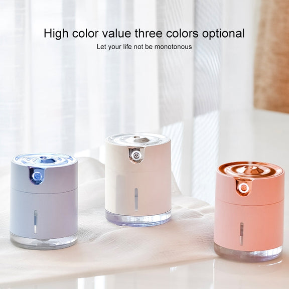 WT-H16 USB Charging Water Pattern Atomizing Humidifier with Colorful Night Lights, Water Tank Capacity: 300mL (Blue)