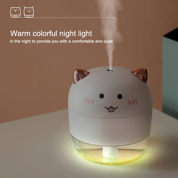 WT-H21 Devil Atomizing Humidifier with Colorful Night Lights, Water Tank Capacity: 200mL(Black)