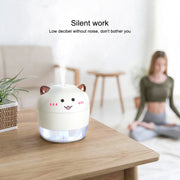 WT-H21 Angel Atomizing Humidifier with Colorful Night Lights, Water Tank Capacity: 200mL(White)