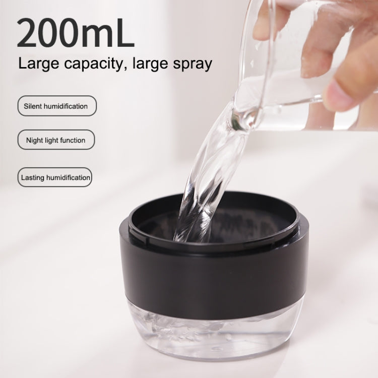 WT-H21 Angel Atomizing Humidifier with Colorful Night Lights, Water Tank Capacity: 200mL(White)