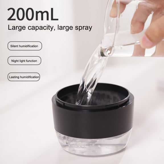 WT-H21 Angel Atomizing Humidifier with Colorful Night Lights, Water Tank Capacity: 200mL(White)