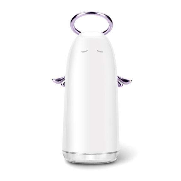 TSHM0 Mini Angel Atomizing Humidifier with Colorful Night Lights, Water Tank Capacity: 230mL(Pink)