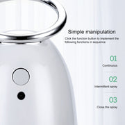 TSHM0 Mini Angel Atomizing Humidifier with Colorful Night Lights, Water Tank Capacity: 230mL(Pink)