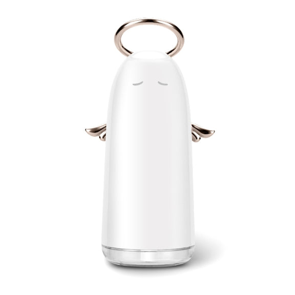 TSHM0 Mini Angel Atomizing Humidifier with Colorful Night Lights, Water Tank Capacity: 230mL (Gold)