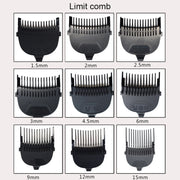 HJ-2018 Men Electric Shaver Fader Self-help Hair Clipper with Spare Cutter Head, Standard Version, CN Plug