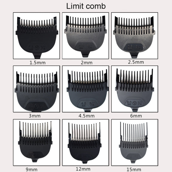 HJ-2018 Men Electric Shaver Fader Self-help Hair Clipper with Spare Cutter Head, Standard Version, CN Plug