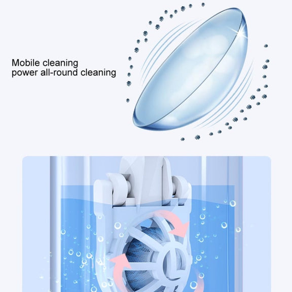 Eyekan HL-988 Ultrasonic Automatic Cleaner Beauty Lens Electric Cleaning Instrument(Blue)