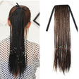 Bosnian Style Handmade Scorpion Wig Ponytail Strap Ponytail (Black Brown) - free shipping - PMC TechLife - Order now!