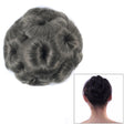 Wig Ball Head Flower Hairpin Hair Bag Wig Headband for Bride(Grey) - free shipping - PMC TechLife - Order now!