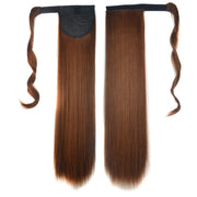 2M30# Invisible Seamless Bandage-style  Wig Long Straight Hair Wig Ponytail