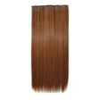 27# One-piece Seamless Five-clip Wig Long Straight Wig Piece - free shipping - PMC TechLife - Order now!