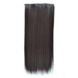 99J# One-piece Seamless Five-clip Wig Long Straight Wig Piece - free shipping - PMC TechLife - Order now!