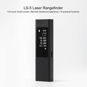 Original Xiaomi Youpin DUKA LS5 Touch Screen High-precision Infrared Laser Rangefinder (Black)
