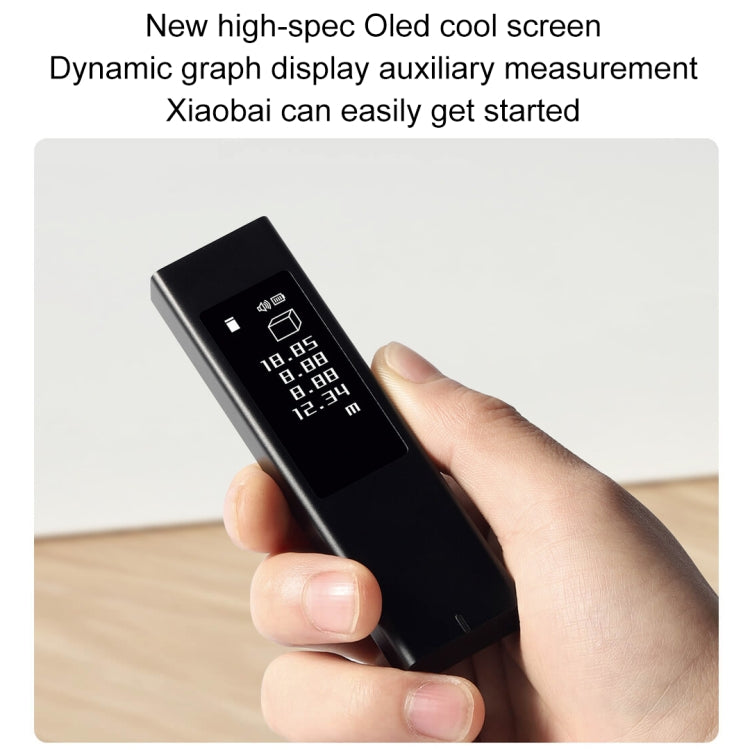 Original Xiaomi Youpin DUKA LS5 Touch Screen High-precision Infrared Laser Rangefinder (Black)