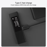Original Xiaomi Youpin DUKA LS5 Touch Screen High-precision Infrared Laser Rangefinder (Black)