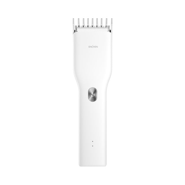 Original Xiaomi Enchen Boost Intelligent Fast Charging Electric Hair Trimmer Haircut Machine (White)