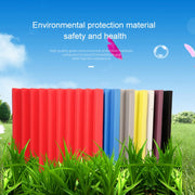 24 PCS Recording Studio Drum Room Acoustic Foam, Random Color Delivery