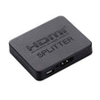 4K HDMI Splitter Full HD 1080p Video HDMI Switch Switcher 1x2 Split Out Amplifier Dual Display for HDTV DVD PS3 Xbox(Black) - Splitter by PMC TechLife | Online Shopping South Africa | PMC TechLife