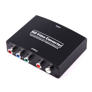 1080P HD HDMI to YPbPr Video and R/L Audio Adapter Converter(Black)