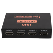 CY10 UHD 4K x 2K 3D 1 x 4 HDMI Splitter (AU Plug)