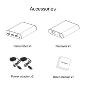 CAT871 HDMI Extender (Receiver & Sender) over CAT5e/CAT6 Cable with IR, Transmission Distance: 120m(AU Plug)