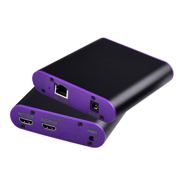 CAT871 HDMI Extender (Receiver & Sender) over CAT5e/CAT6 Cable with IR, Transmission Distance: 120m(US Plug)