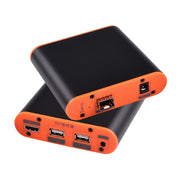 OPT882-KVM HDMI Extender (Receiver & Sender) Fiber Optic Extender with USB Port and KVM Function, Transmission Distance: 20KM (EU Plug)
