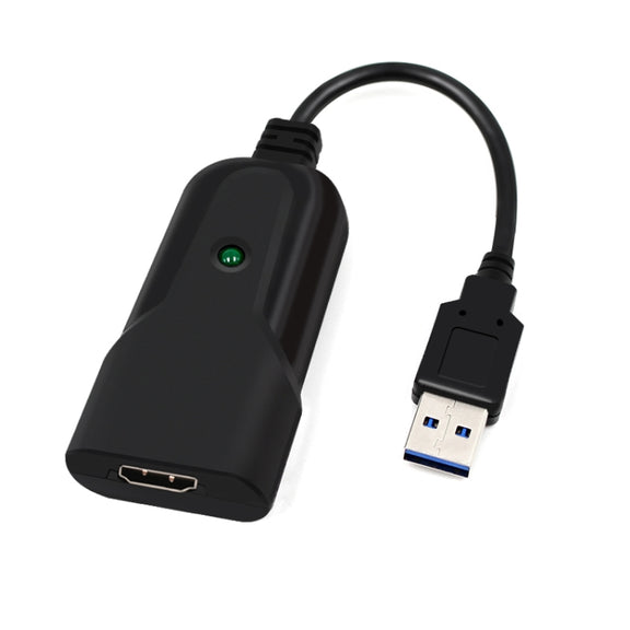 K004 HDMI to USB 3.0 UVC HD Video Capture (Black)