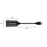 K004 HDMI to USB 3.0 UVC HD Video Capture (Black)