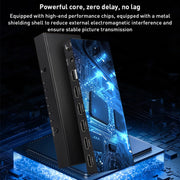 Measy SWH4651 4K 60Hz 5 In 1 Out HDMI Converter Switcher, Plug Type: US Plug (Black)
