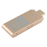 2 Systems x 2 Modes Super Dongle Wire and Wireless HDMI HDTV Mirror Adapter for Android, iOS (Gold)