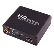 NEWKENG X5 HDMI to DVI with Audio 3.5mm Coaxial Output Video Converter, US Plug