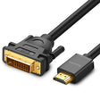 UGREEN DVI D(24+1) Male to HDMI Male HD 2K Two-way Interchanging Line,Length: 3m - free shipping - PMC TechLife - Order now!