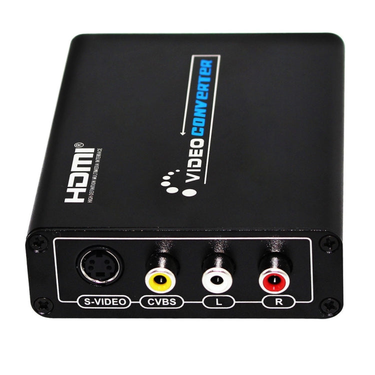 HDMI to Composite / AV S-Video Converter RCA CVBS/L/R Video Converter Adapter, AU Plug
