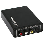HDMI to Composite / AV S-Video Converter RCA CVBS/L/R Video Converter Adapter, US Plug