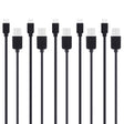 5 PCS HAWEEL 1m High Speed Micro USB to USB Data Sync Charging Cable Kits, For Samsung, Huawei, Xiaomi, LG, HTC and other Smartphones - free shipping - PMC TechLife - Order now!