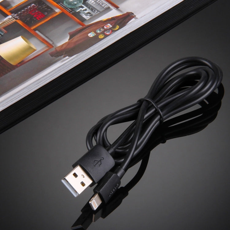 2 PCS HAWEEL 1m High Speed 8 pin to USB Sync and Charging Cable Kit for iPhone, iPad(Black)