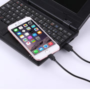 4 PCS HAWEEL 1m High Speed 8 pin to USB Sync and Charging Cable Kit for iPhone, iPad(Black)
